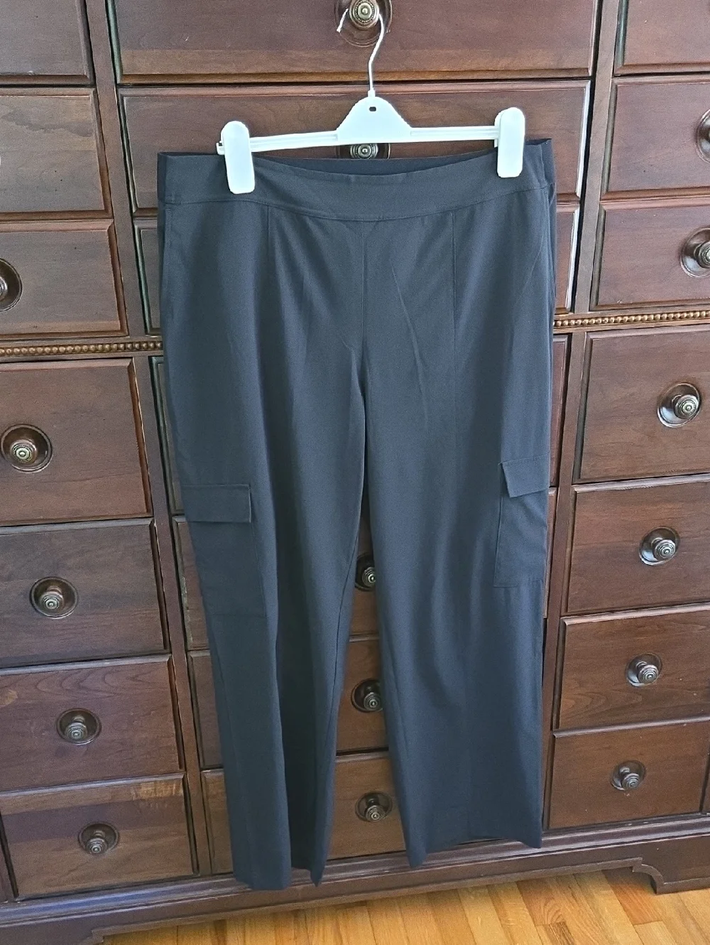 J.Jill Fit Cargo Pants Size XL Black. Excellent condition! - Picture 2 of 12